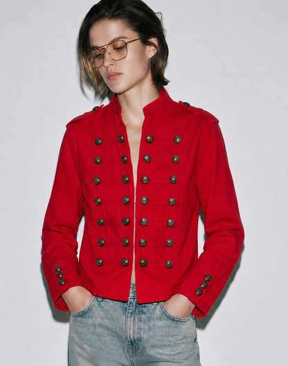 Military-Style Jacket