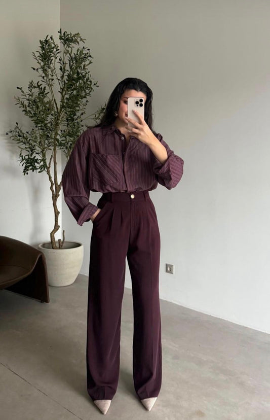 Classic Buttoned Pants