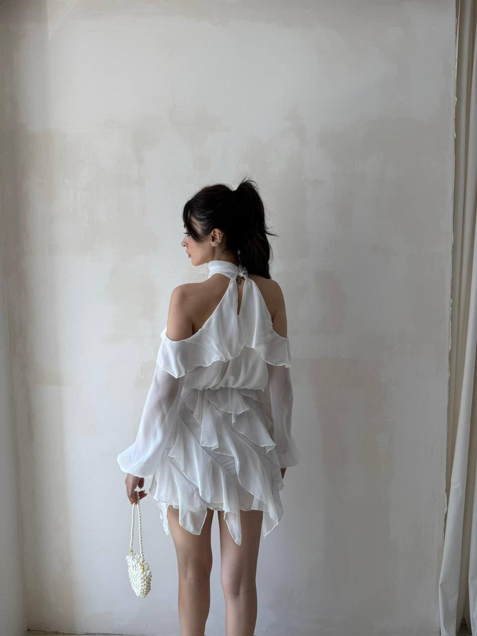 Ruffle Mini Dress