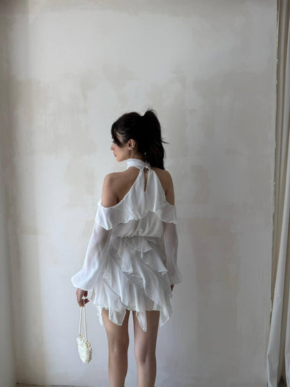Ruffle Mini Dress