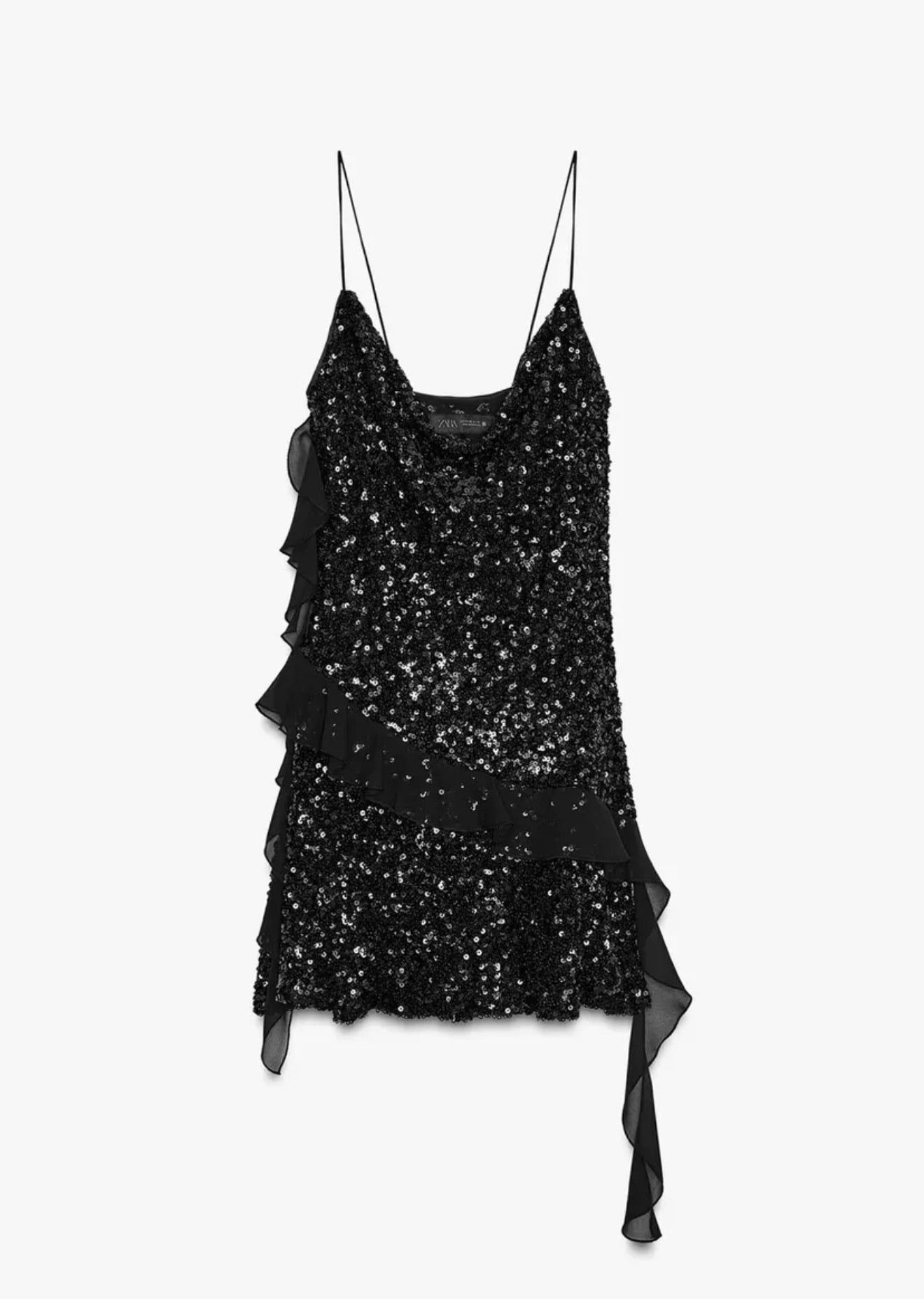 Sleeveless Sequin Mini Dress