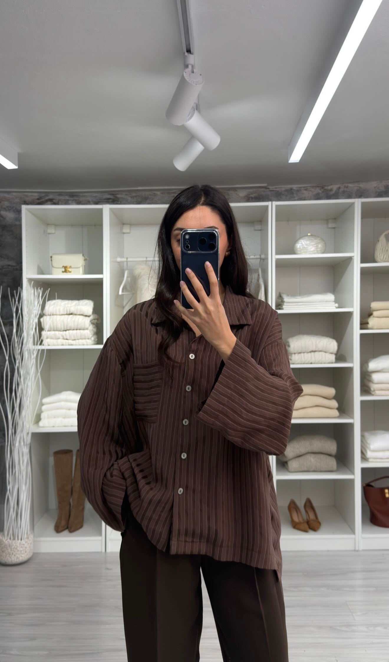 Striped Oversized Shirt