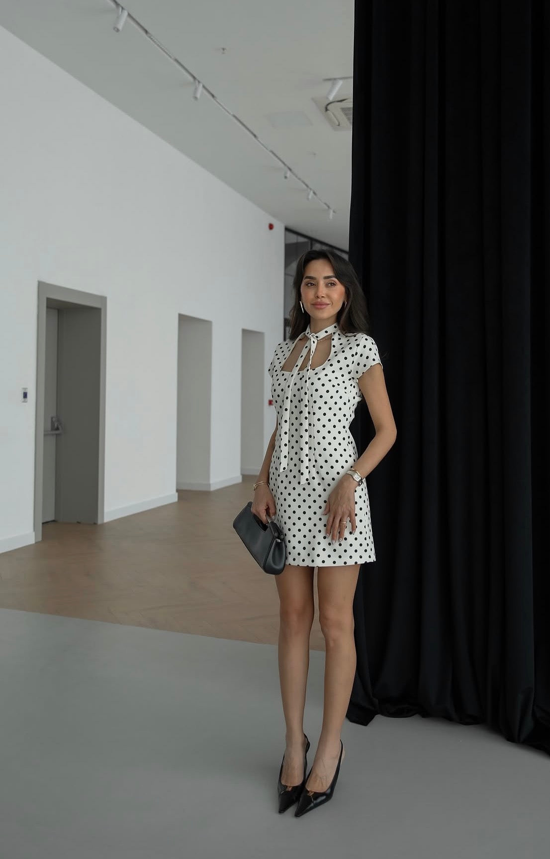 The Polka-Dot Cutout Mini