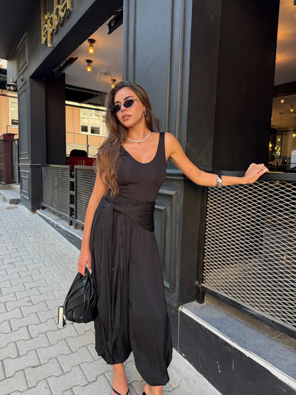 Wrap Waist Pants
