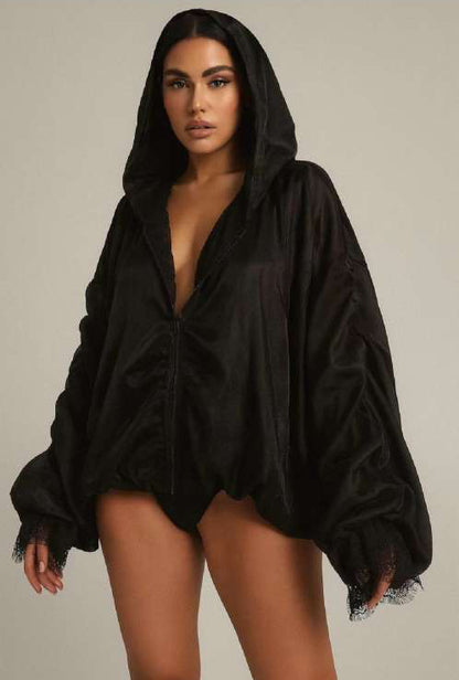 The Sheer Organza Bomber