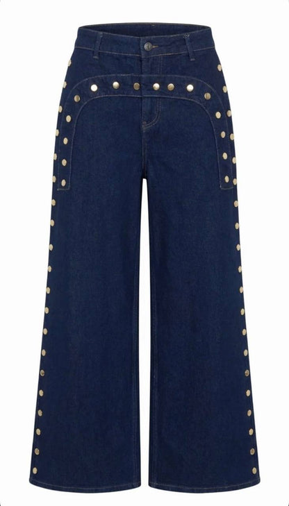 Statement Wide-Leg Denim