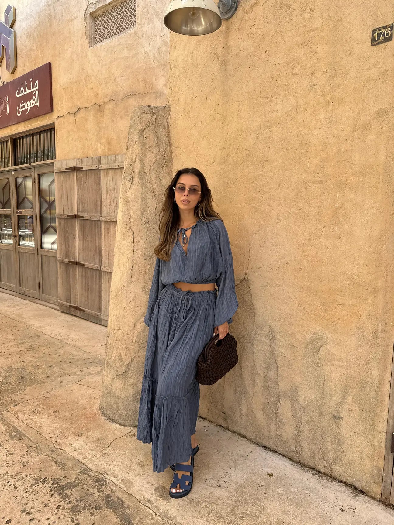 Linen Ruffle Co-ord