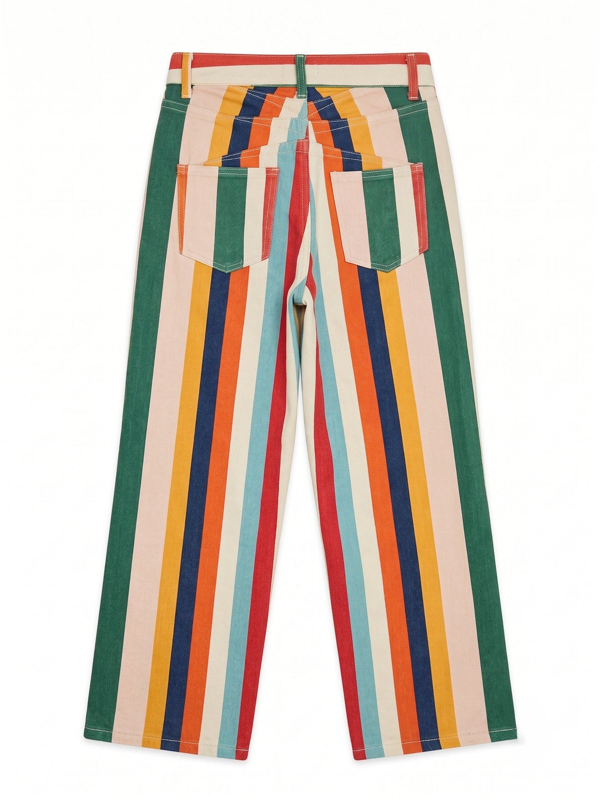 Rainbow Striped Pants