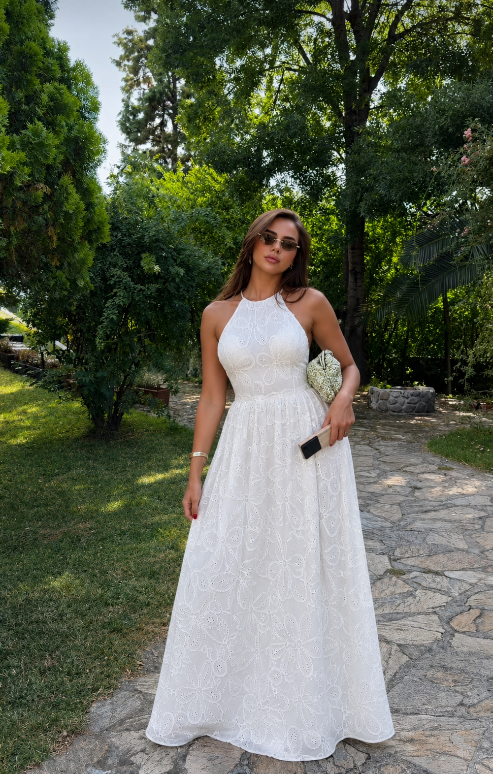 Bareback Ivory Dress