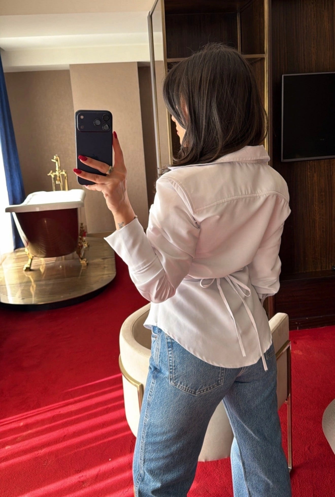 Hardware Clasp Shirt
