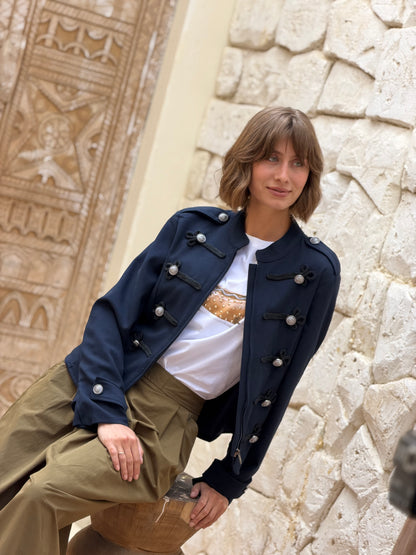Navy Napoleon Jacket