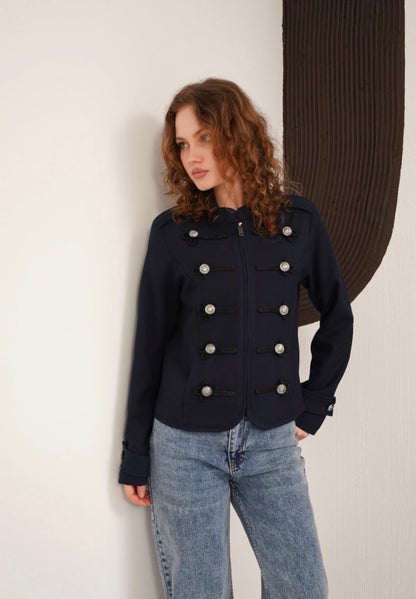 Navy Napoleon Jacket
