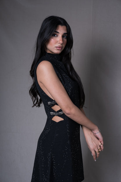 Glitz & Gaze Side-Bow Dress