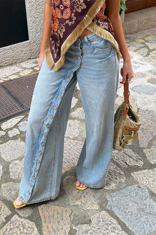 Buttoned-Down Jeans