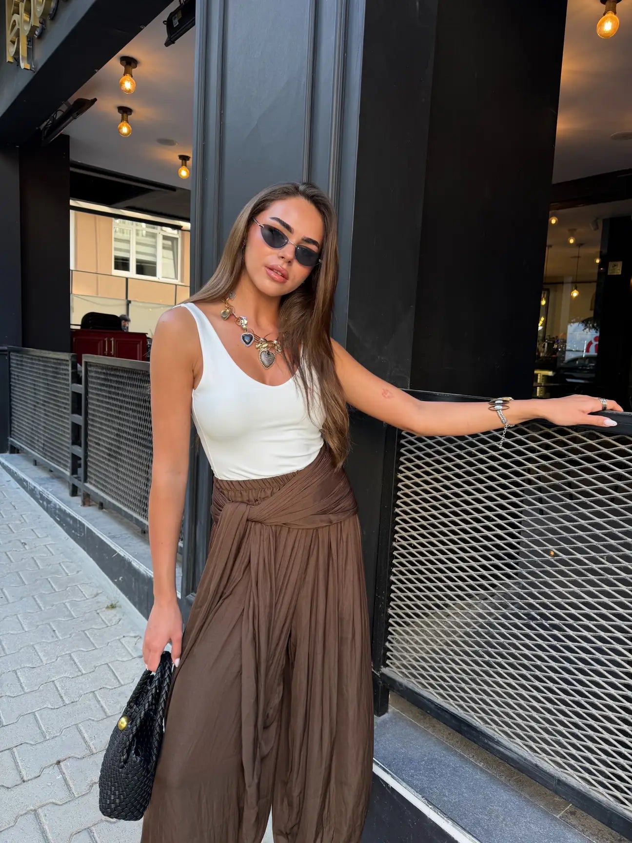 Wrap Waist Pants