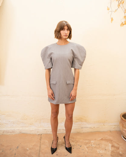 Cloud Sleeve Dress