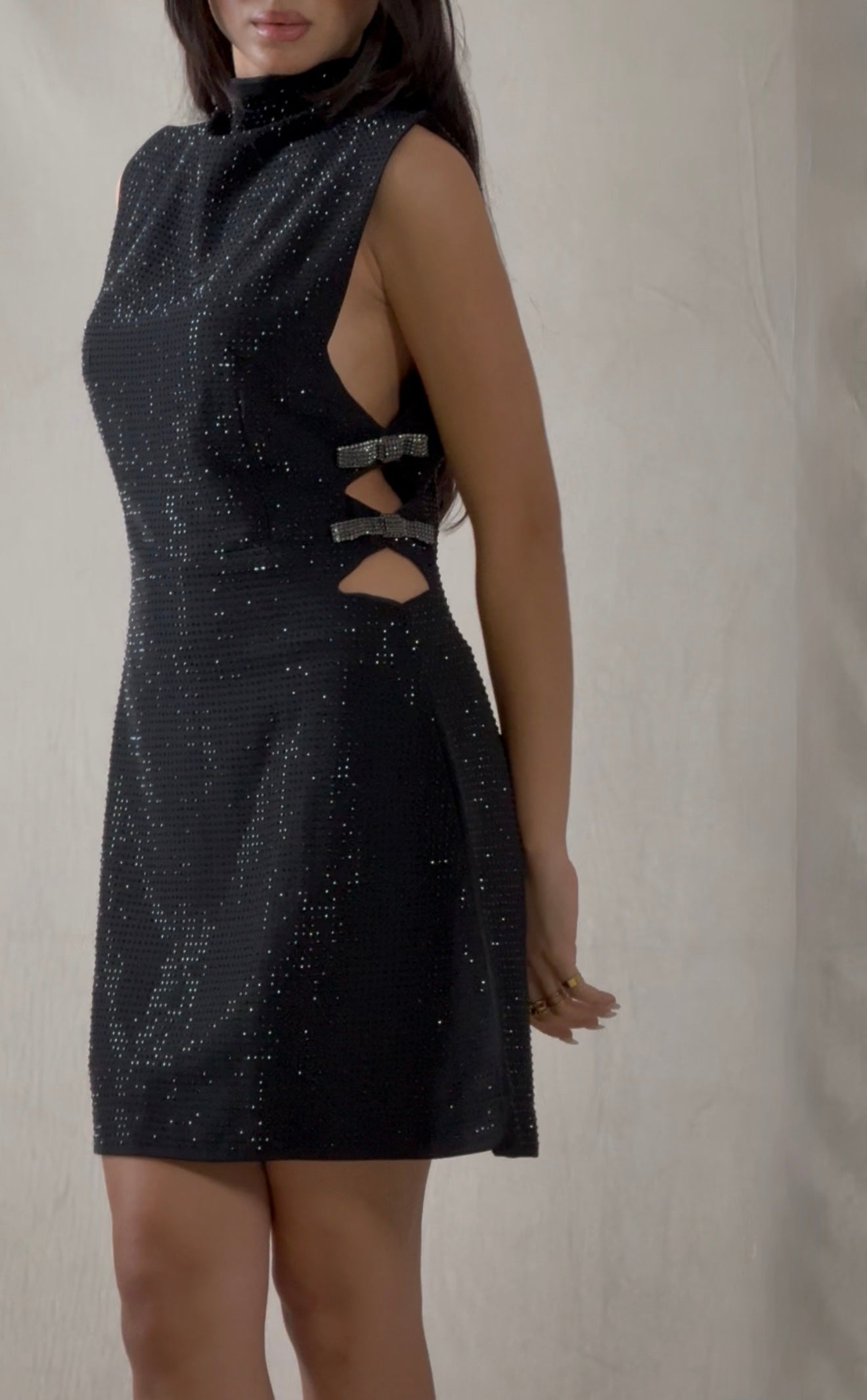 Glitz & Gaze Side-Bow Dress
