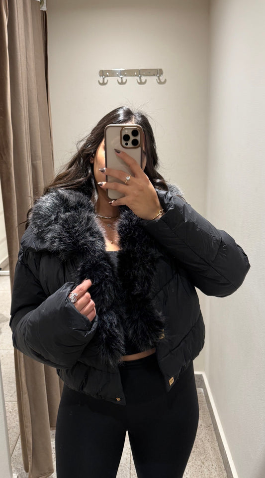 Fur Collar Puffer Jacket