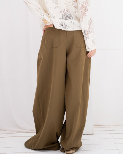 Olive D-Ring Pants