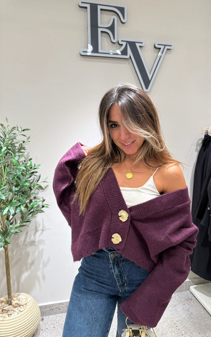 The Statement Button Knit