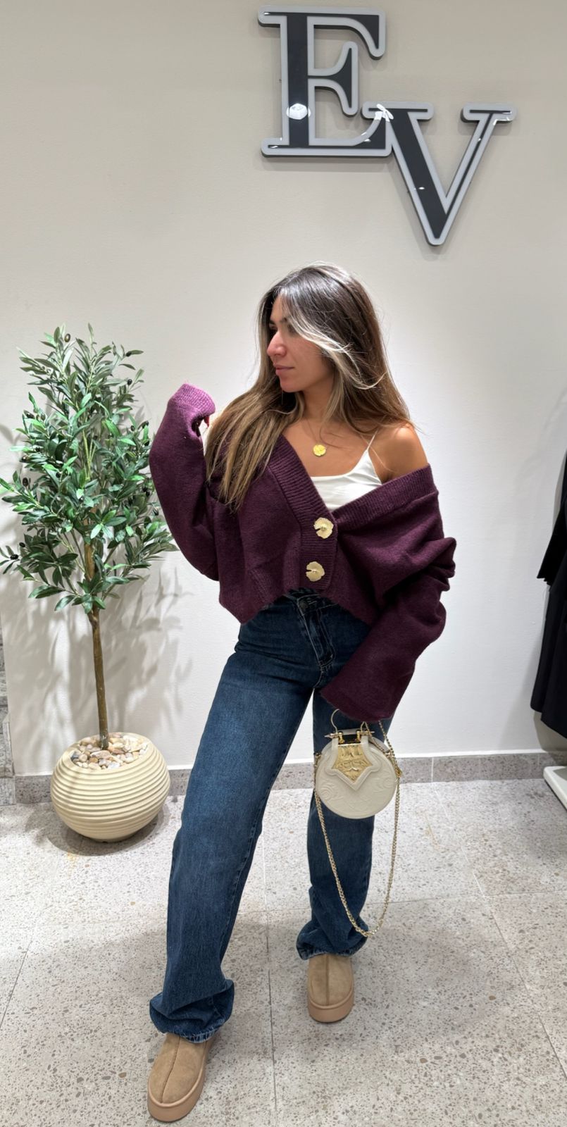 The Statement Button Knit